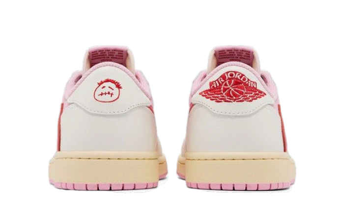 Air Jordan 1 Retro Low OG SP Travis Scott 'Sail Tropical Pink'
