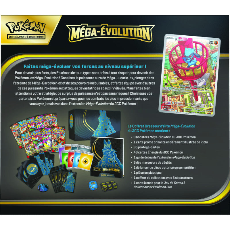 ETB Méga Evolution Lucario FR — ME01 — Pokémon
