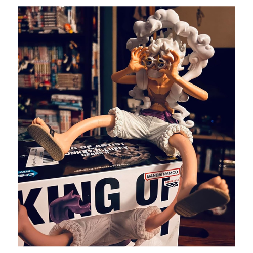 Figurine Monkey D. Luffy Gear 5 - One Piece - 15 Cm