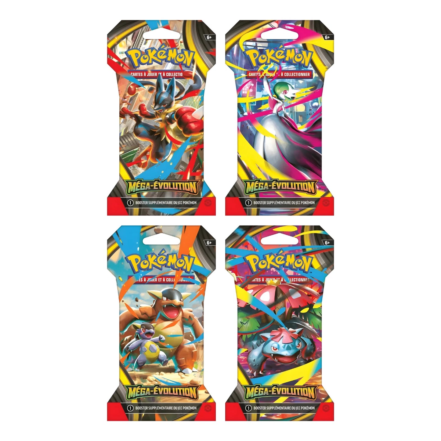 Le Booster Méga Evolution FR — ME01 — Pokémon — Modèle aléatoire