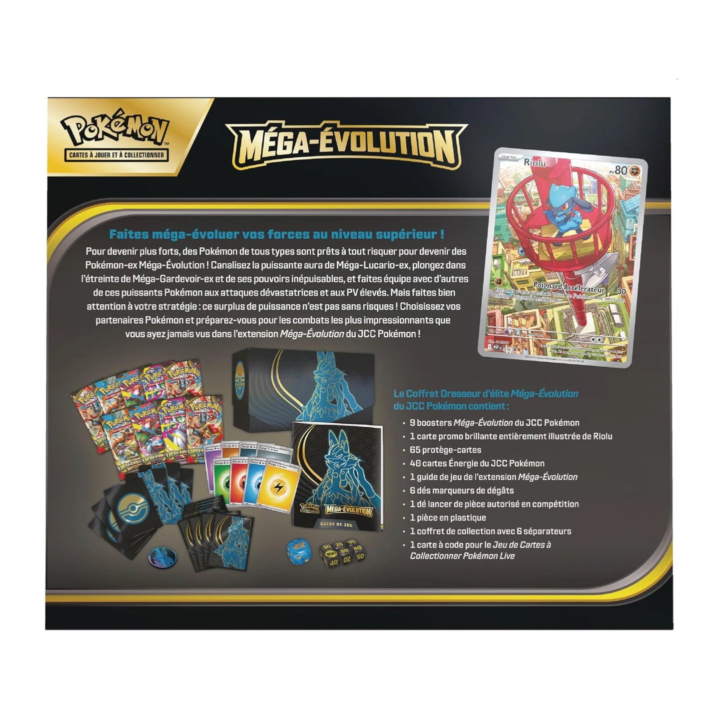 ETB Méga Evolution Gardevoir FR — ME01 — Pokémon