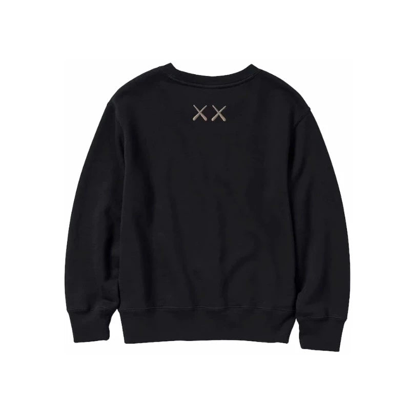 Sweat Uniqlo x Kaws — Black — Manches longues