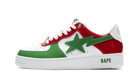 Bape Sta Low Green Red