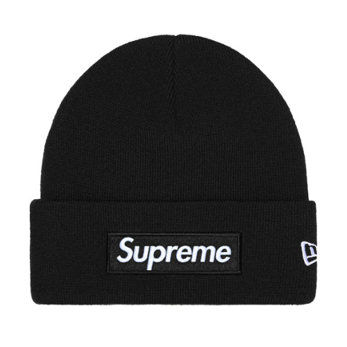 Bonnet Supreme  x New Era - Box Logo FW25 - Black