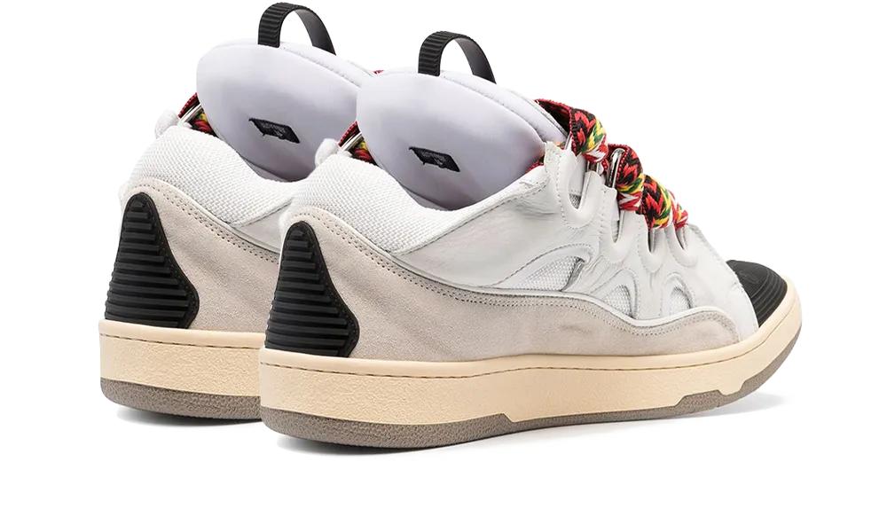 Leather Curb White Ivory