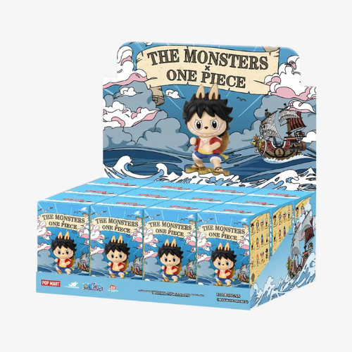Display figurines Labubu The Monsters x One Piece - 10 boîtes Mystère