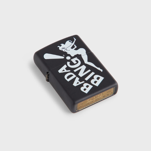 Briquet Zippo Kith x The Sopranos - Bada Bing ! - Black