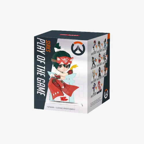 Display de Figurines PopMart Overwatch - POG - 10 boîtes Mystère