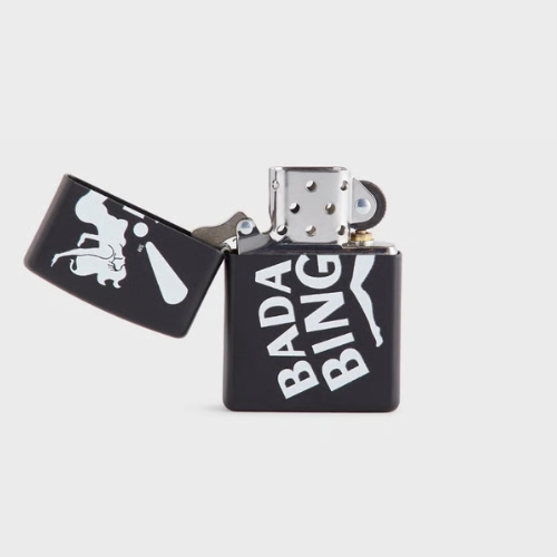Briquet Zippo Kith x The Sopranos - Bada Bing ! - Black