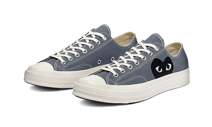 Chuck Taylor All-Star 70s Ox Comme des Garçons PLAY Steel Grey