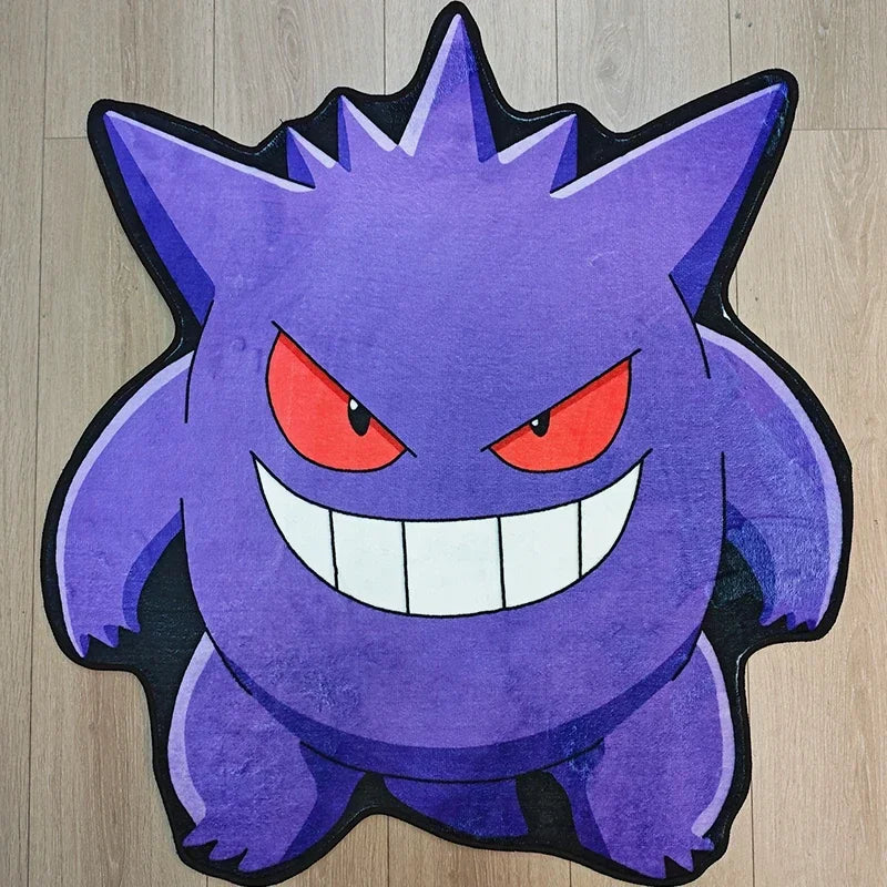 👻 Tapis Gengar – Aura Mauve dans tout la pièce – 80×80 cm & 100×100 cm