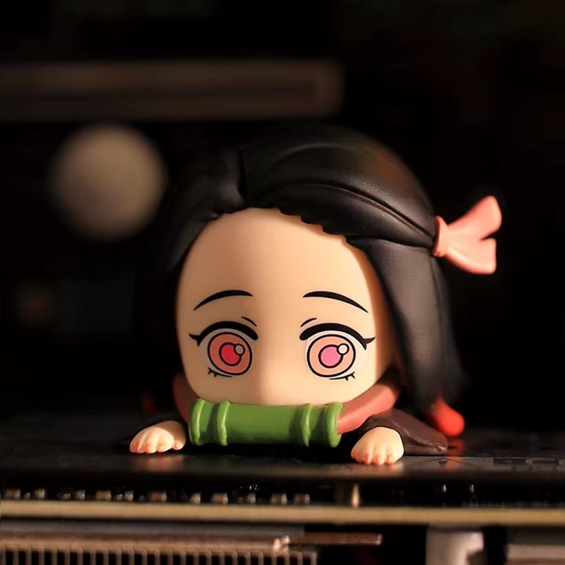 Figurine nezuko Demon Slayer — Mini déco pour modding PC / Setup gamer