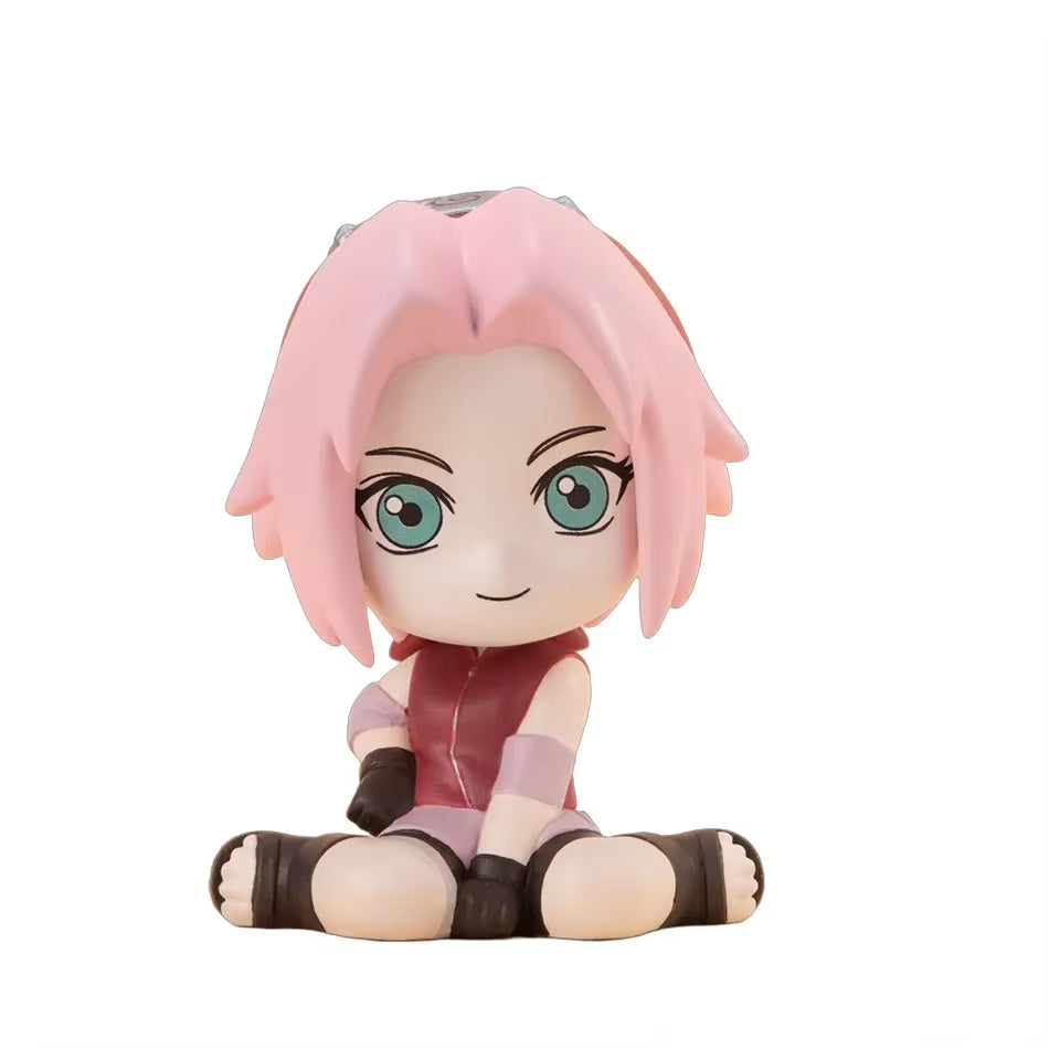 🎴 Lot de 8 mini-figurines Naruto – Collection full Chakra