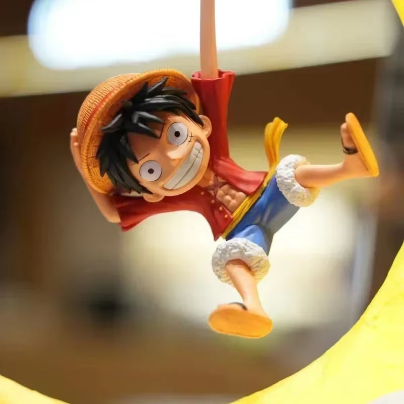 Lampe LED Luffy – One Piece — Lampe décorative pour setup gamer
