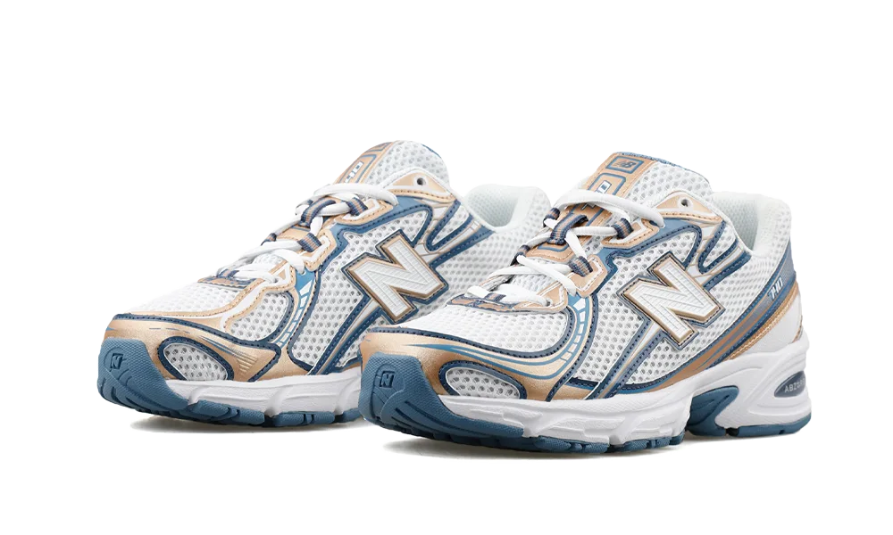 740 Blue Gold Metallic