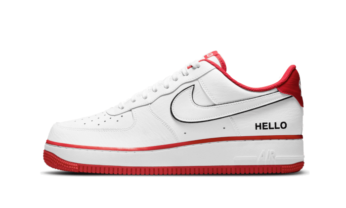 Air Force 1 Low '07 LX Hello White University Red