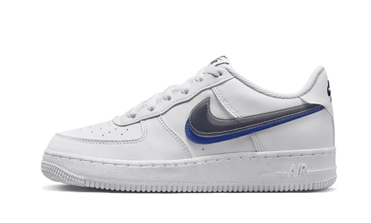 Air Force 1 Low Impact Next Nature Double Swoosh White Black Blue