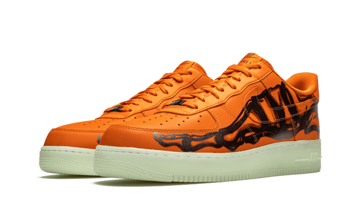 Air Force 1 Low Orange Skeleton Halloween (2020)