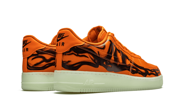 Air Force 1 Low Orange Skeleton Halloween (2020)