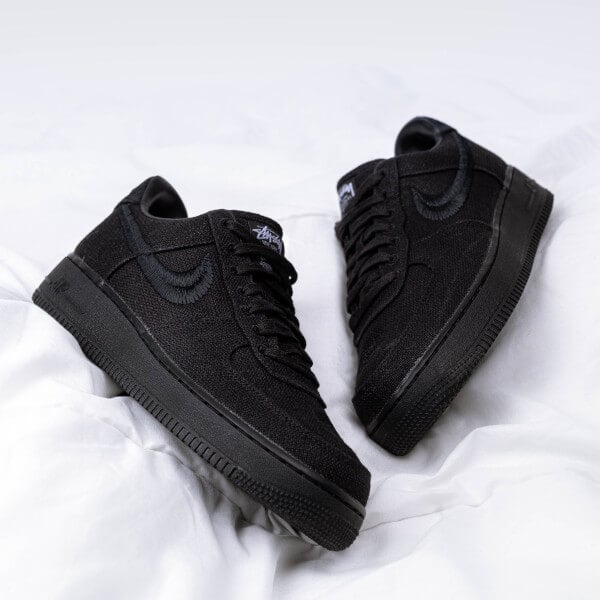 Air Force 1 Low Stussy Black