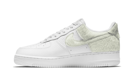 Air Force 1 Low White Pony Hair Heel