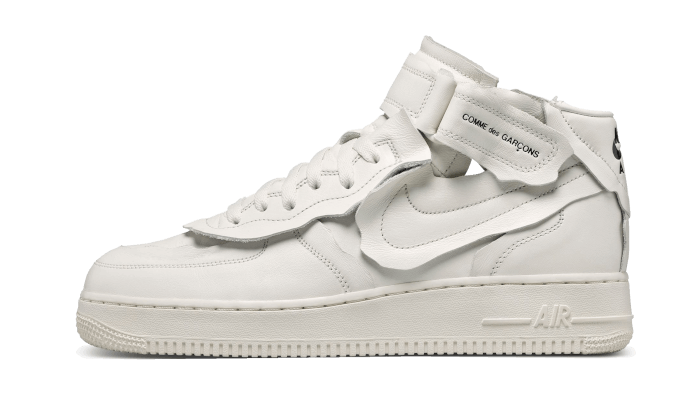 Air Force 1 Mid Comme des Garçons White