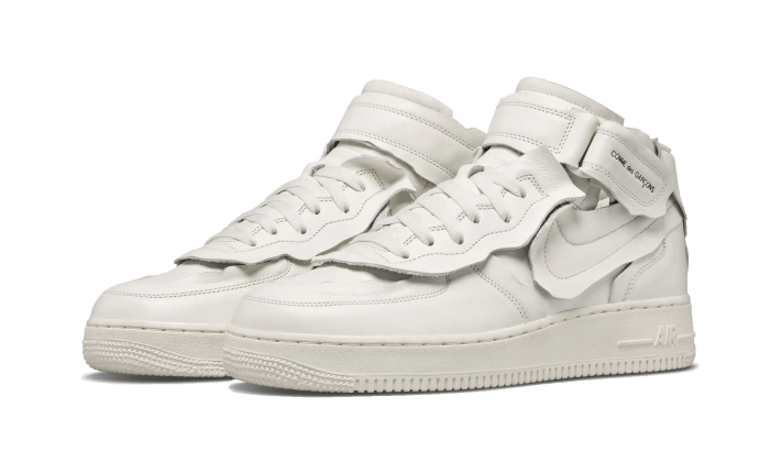 Air Force 1 Mid Comme des Garçons White