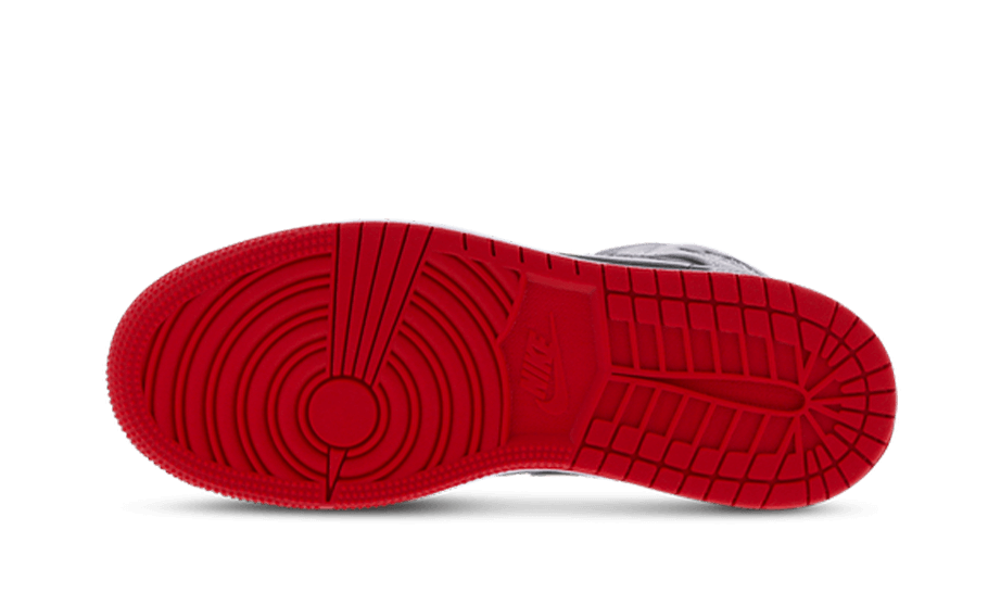 Air Jordan 1 Mid Cement Grey Red