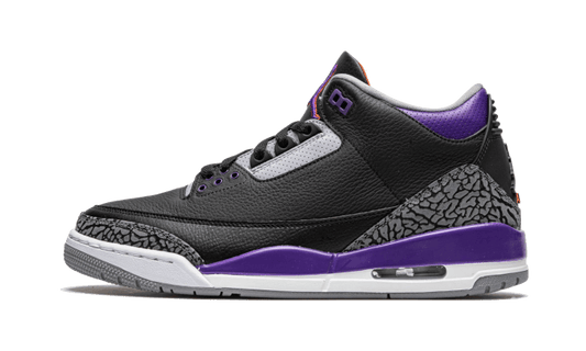 Air Jordan 3 Retro Black Court Purple