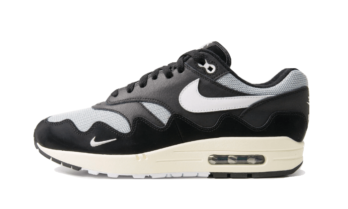 Air Max 1 Patta Black Grey (Special Box + Bracelet)