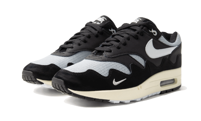 Air Max 1 Patta Black Grey (Special Box + Bracelet)