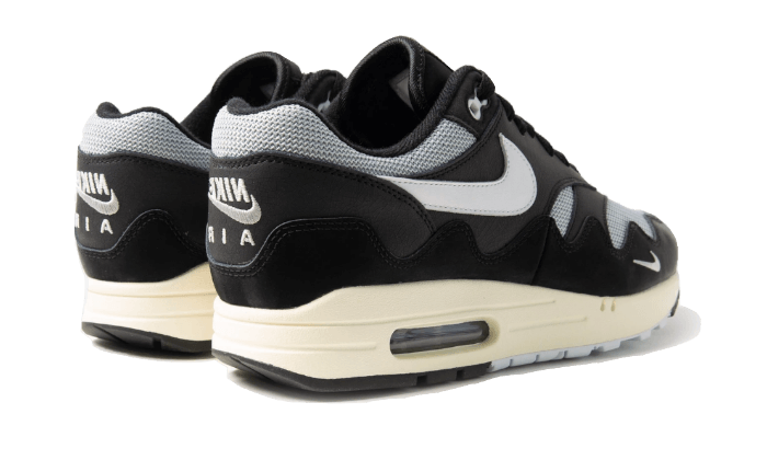 Air Max 1 Patta Black Grey (Special Box + Bracelet)