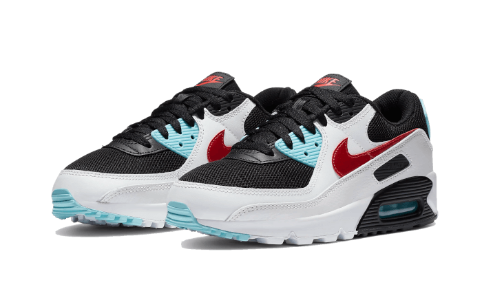 Air Max 90 Aqua Red White Black