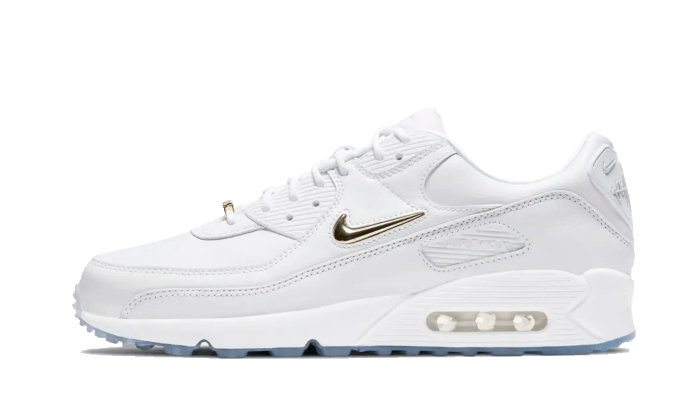 Air Max 90 White Metallic Gold