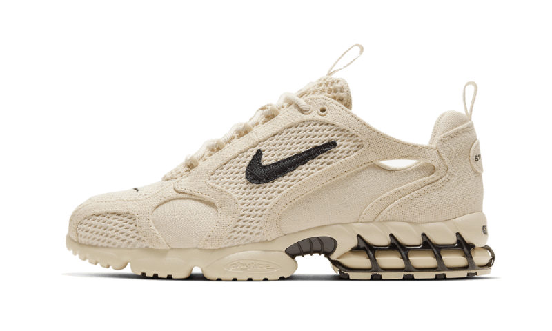 Air Zoom Spiridon Cage 2 Stussy Fossil