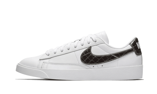 Blazer Low White Black Croc
