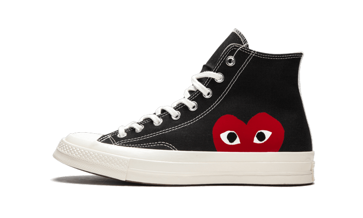 Chuck Taylor All-Star 70s Hi Comme des Garçons PLAY Black
