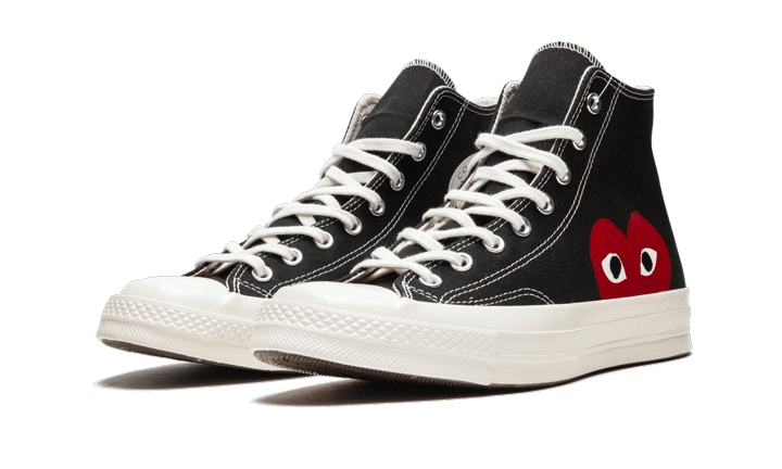 Chuck Taylor All-Star 70s Hi Comme des Garçons PLAY Black