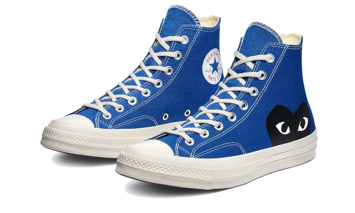 Chuck Taylor All-Star 70s Hi Comme des Garçons PLAY Blue Quartz