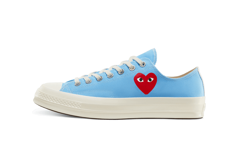 Chuck Taylor All-Star 70s Ox Comme des Garçons PLAY Bright Blue
