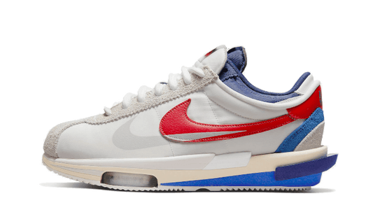 Cortez 4.0 Sacai White University Red Blue