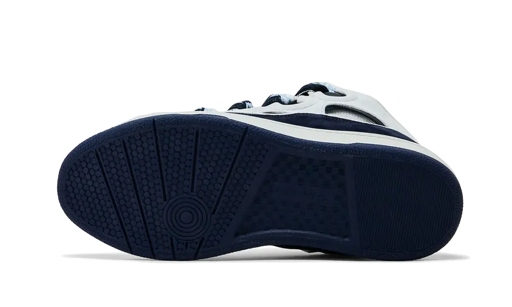 Curb White Navy Blue