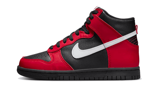 Dunk High Black Red