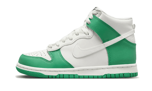 Dunk High White Green