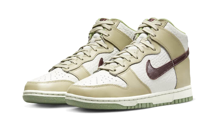 Dunk High White Tan