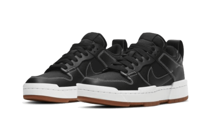 Dunk Low Disrupt Black White Gum