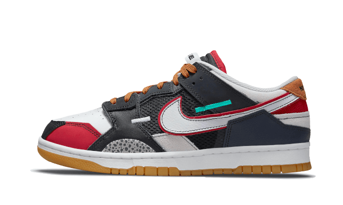Dunk Low Scrap University Red