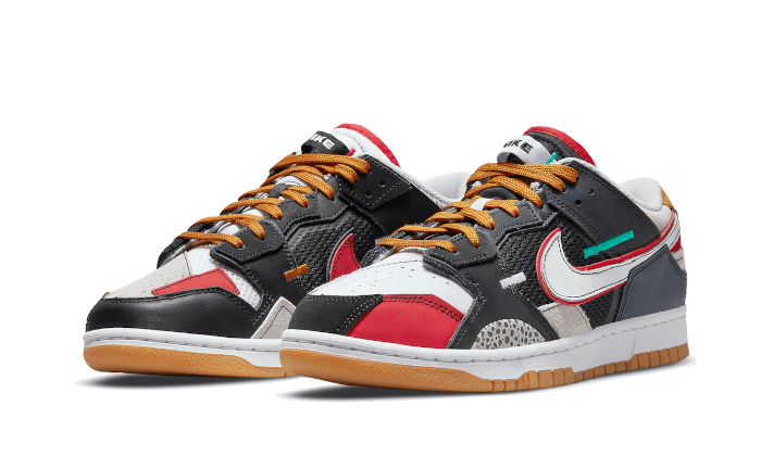Dunk Low Scrap University Red