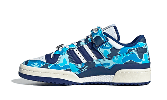 Forum 84 Low Bape 30th Anniversary Blue Camo