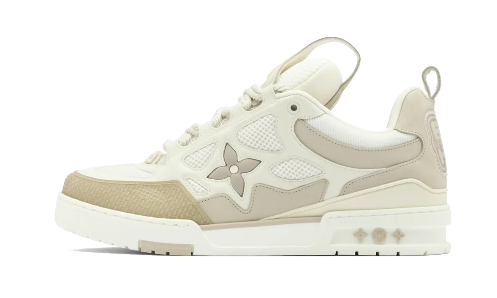 LV Skate Sneaker Beige White